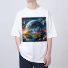 bottaの近未来な惑星 Oversized T-Shirt