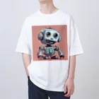 tooru0377のVuittonぽいロボットらしい オーバーサイズTシャツ