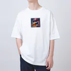 はまみるのファンキーなファット猫 Oversized T-Shirt