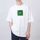 クロスクリエイティブの琉球パラダイス・ビューティ Oversized T-Shirt