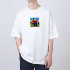 ローグダヨの家のドット君冒険の始まり Oversized T-Shirt