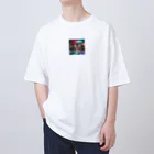 たてっぴのショップの1980年代のポップカルチャー Oversized T-Shirt