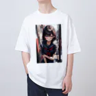 ninjyajyosiの油断した Oversized T-Shirt