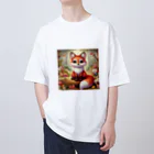 アニマルキャラクターショップのbeautiful fox オーバーサイズTシャツ
