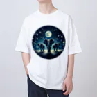 FUMYのNight  Elephant Symphonic Oversized T-Shirt