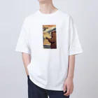 wtr3045の働き者のカピバラ Oversized T-Shirt