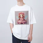 プリンゴブリンのピンクシー子さん オーバーサイズTシャツ