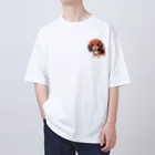 Dog Selectionのミニチュアダックス　女の子　アイテム Oversized T-Shirt