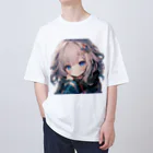 honoka_tの見つめる美少女 オーバーサイズTシャツ