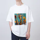 shigeグッズ工房のジャズジラフ Oversized T-Shirt