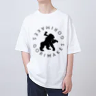 gorimakesのgorimakesロゴ Oversized T-Shirt