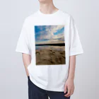 ARTPARTNERの夕方のディテール オーバーサイズTシャツ