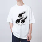 ゴハンオオモリの3Tadpoles オーバーサイズTシャツ