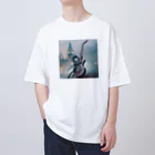 Audio Travellersのドラゴン・ギグ Oversized T-Shirt