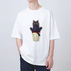 TAKE-TONのゴミ捨て場のカラス対策 Oversized T-Shirt