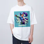 iSysのゲーミング少女ピーシーツー オーバーサイズTシャツ