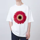 SHINZO DESIGNのガーベラちゃん【レッド】 Oversized T-Shirt