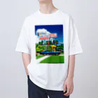 GALLERY misutawoのアメリカ テキサスのクラシックカー Oversized T-Shirt