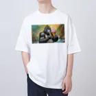 ハンサムズゴリラのゴリラアイス Oversized T-Shirt