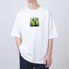 5168のカエルｘウサギ Oversized T-Shirt