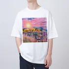 猫田丸尾の幻想的な世界 Oversized T-Shirt