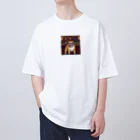 barisukaのバーに来たブルドッグ Oversized T-Shirt