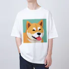 K-SHIKI_JapanesethingsのAKITAINUくん オーバーサイズTシャツ