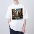 American Comic StyleのAmerican Comic Landscape 4 オーバーサイズTシャツ