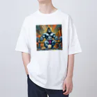 gollisquatのアームカールゴリラ Oversized T-Shirt