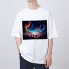 amejisuto358の宇宙🪐旅行が大好きな未来くん Oversized T-Shirt