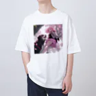 ぶーたんの公園の友情 Oversized T-Shirt