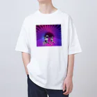 MEGROOVEの踊るロボット🤖 オーバーサイズTシャツ