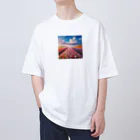 終わらない夢🌈の壮大な風景✨チューリップ🌷バージョン🌈 オーバーサイズTシャツ