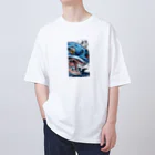 ebesの怒サバ オーバーサイズTシャツ