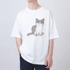 猫屋カエデのハチワレ Oversized T-Shirt