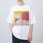 やまぐちまきのショートケーキ オーバーサイズTシャツ