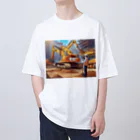 yusuke129の工事現場 Oversized T-Shirt