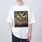 imagine wear0424のお内裏様とお雛様 Oversized T-Shirt