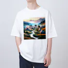 すずらん24の古き良き日本の情景 Oversized T-Shirt