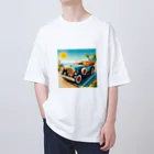 117hibikiのおもちゃの車🚜 オーバーサイズTシャツ