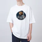 mame SHOPの宇宙飛行士くま オーバーサイズTシャツ