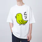 no_birdのとり オーバーサイズTシャツ