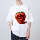 ゴリラショップのThe Mighty Gorilla Strawberry  Oversized T-Shirt