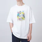 NAO-zenのisekai=彩 オーバーサイズTシャツ
