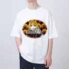 繭のToxic Girl Oversized T-Shirt