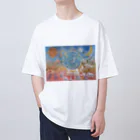 幻想世界のアースヒーリング Oversized T-Shirt