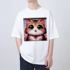 yos-1292583のねこニコばん オーバーサイズTシャツ