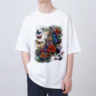 Chi3の涼と花のハーモニー Oversized T-Shirt