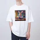 うさぎやのバーテンダーのうさぎ2 Oversized T-Shirt