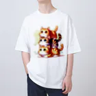 3710の「社会構造」 Oversized T-Shirt